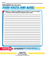 4 Food Facts and More