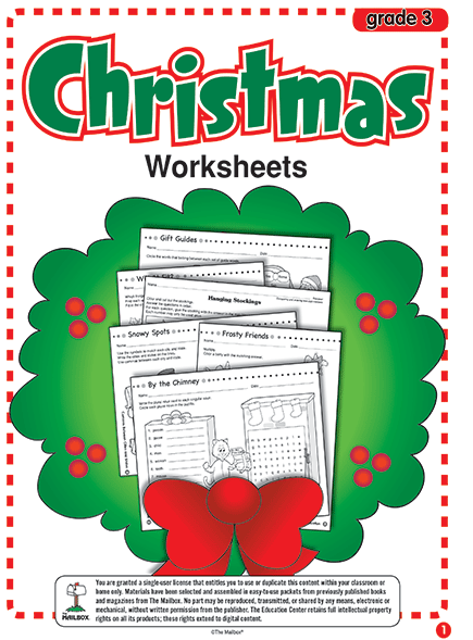 ePacket: Christmas Worksheets - The Mailbox