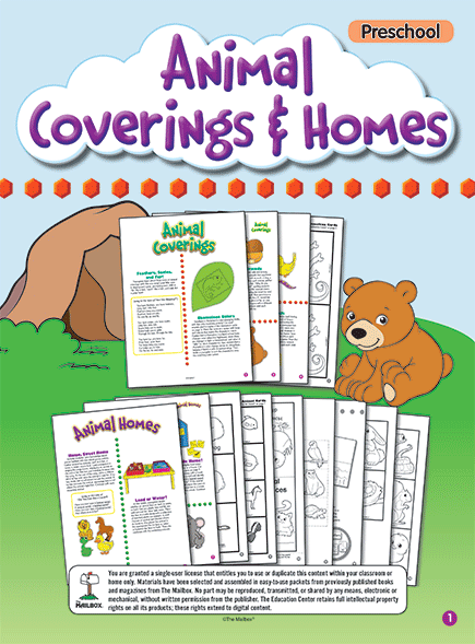 ePacket: Animal Coverings and Homes - The Mailbox