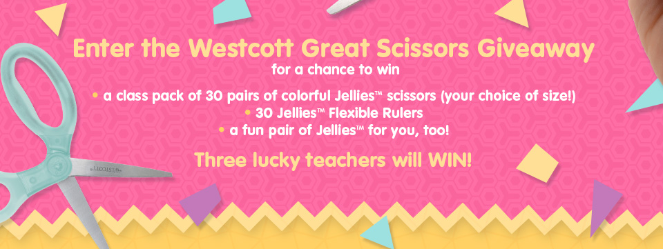Enter the Westcott Great Scissors Giveaway