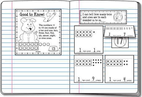 Place Value and Numbers 11 to 19, Lesson Plans - The Mailbox