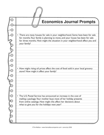 home economics journal assignments 2024